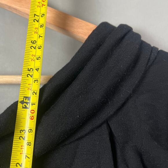 Guess Black Bodysuit With Ruffle Sleeve Women's Size S - Picture 6 of 6